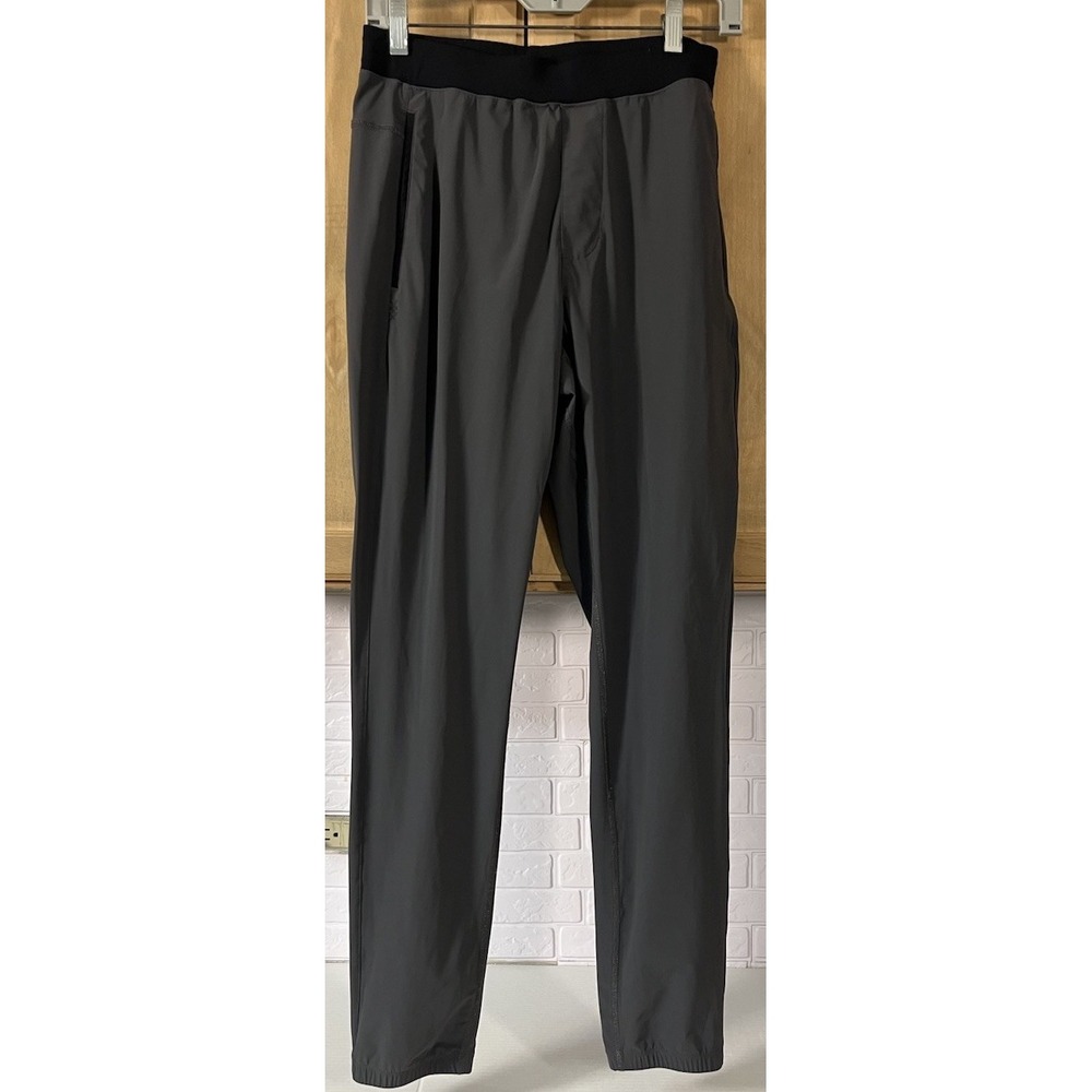 Rhone Active Pants Mens Small Gray‎ Tapered Athletic Running Joggers